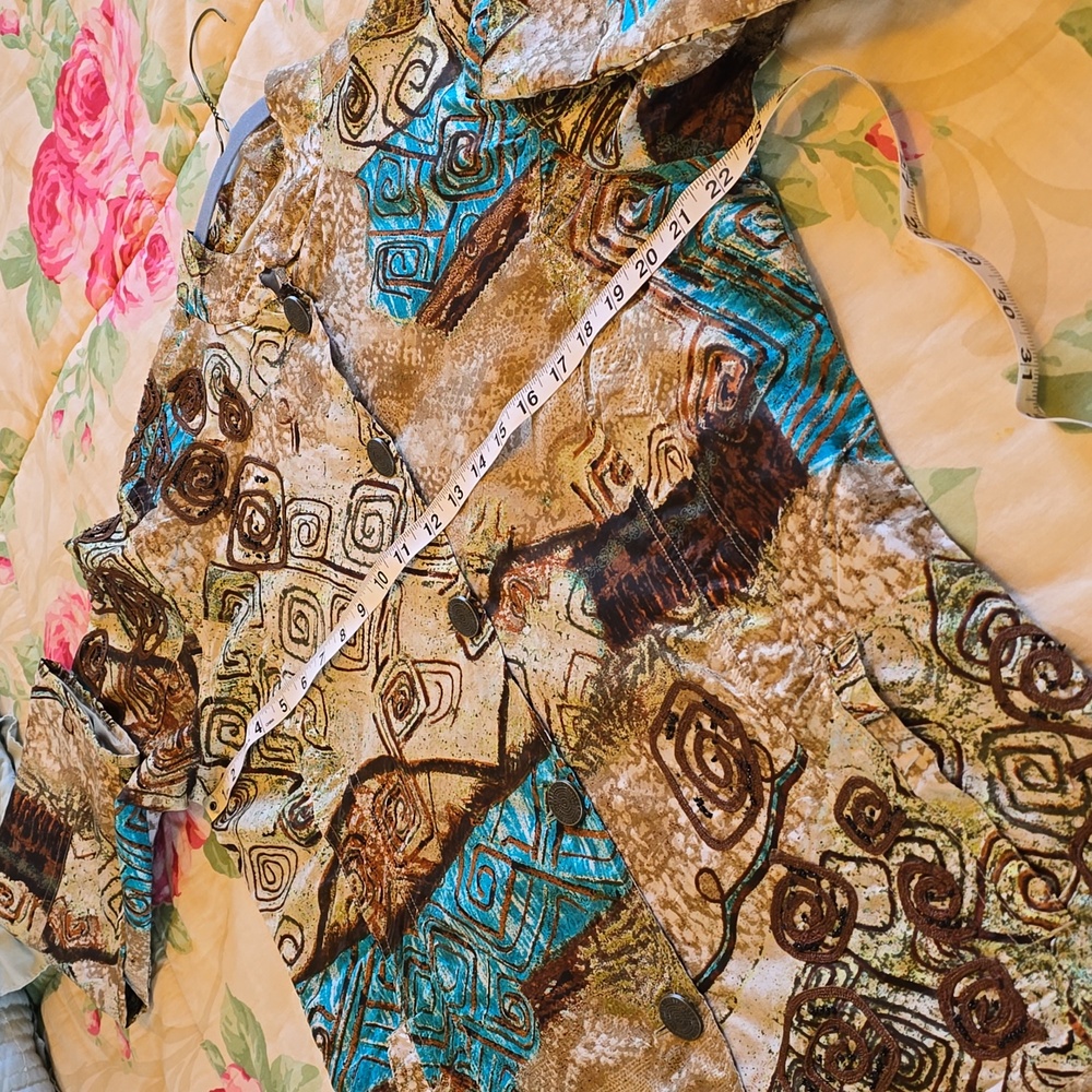 Chico's silk Jacket - Picture 6 of 7